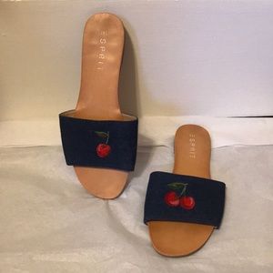 Esprit cherry 🍒 sandals/slides
